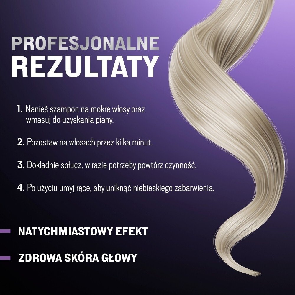 Szampon do włosów Joanna Professional Anti-Yellow Boost Complex tonujący kolor 500 g