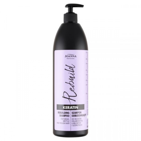 Szampon do włosów Joanna Professional Rebuild Keratin odbudowujący 1000 ml