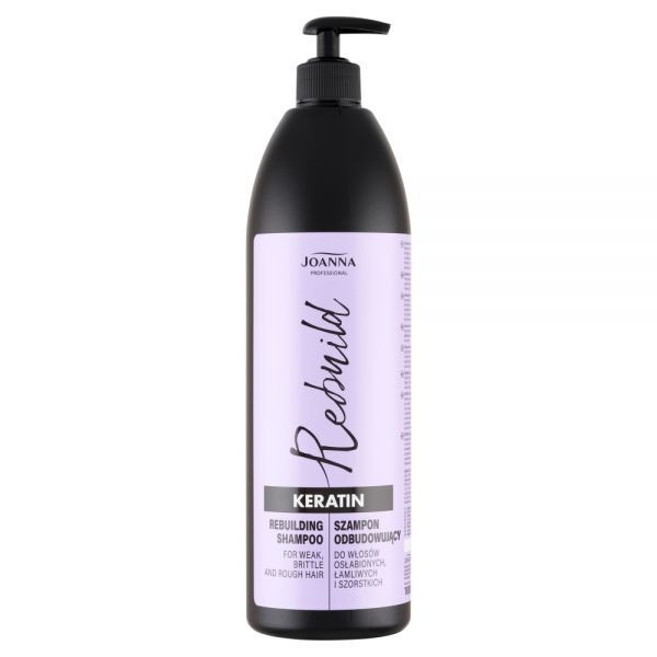 Szampon do włosów Joanna Professional Rebuild Keratin odbudowujący 1000 ml
