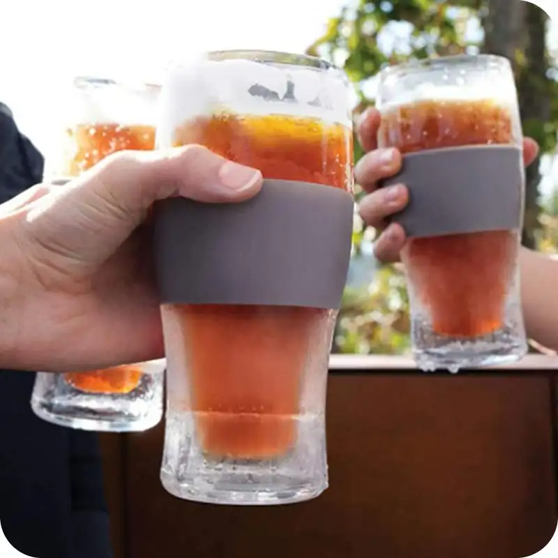 Szklanki termiczne do piwa (2 sztuki)