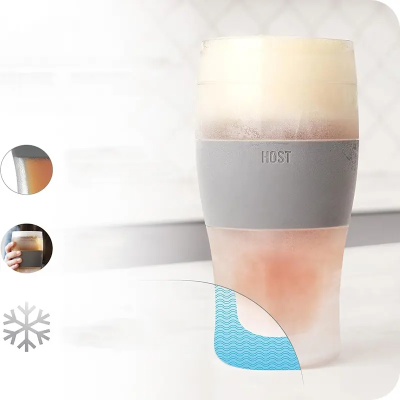 Szklanki termiczne do piwa (2 sztuki)