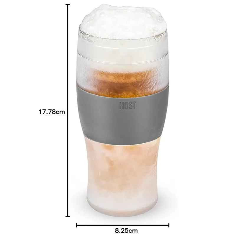 Szklanki termiczne do piwa (2 sztuki)