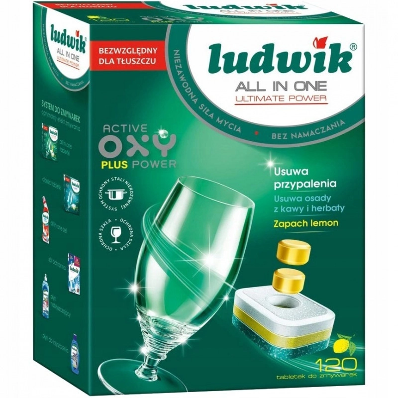 Tabletki do zmywarek Ludwik All In One 120 sztuk