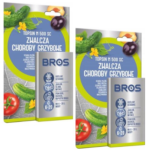 Topsin M 500 SC zwalcza choroby grzybowe 20 ml x 2 sztuki