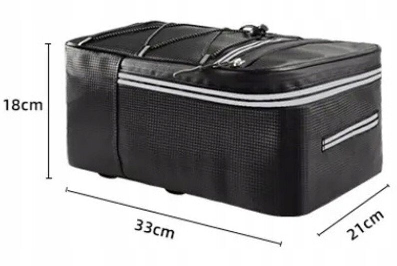 Torba rowerowa na bagażnik 15 l