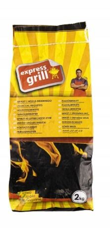 Węgiel drzewny express grill 2 kg