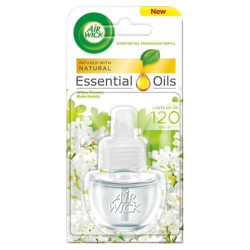 Wkład do odświeżacza powietrza Air Wick Electrical białe kwiaty 19 ml