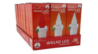 Wkład do zniczy Led 90 dni mix (21 sztuk)