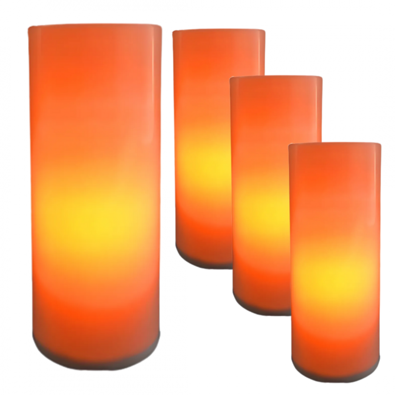 Wkład elektryczny do zniczy efekt płomienia x 4 sztuki