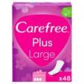 Wkładki higieniczne Carefree Plus Large delikatny zapach (48 sztuk)