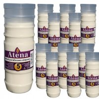 Wkłady do zniczy olejowo-parafinowy Atena 4,5 doby (wys.18 cm) x 12 sztuk