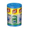 Worki na odpady Jan Niezbędny Easy-Pack 60 l niebieskie (70 sztuk) x 2 sztuki