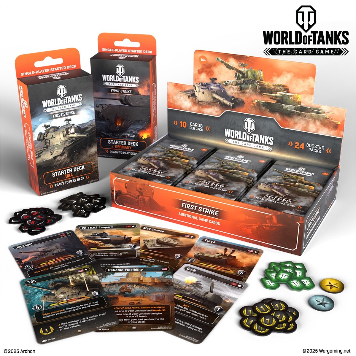 World of Tanks: The Card Game – Starter Deck USA | Zestaw Startowy