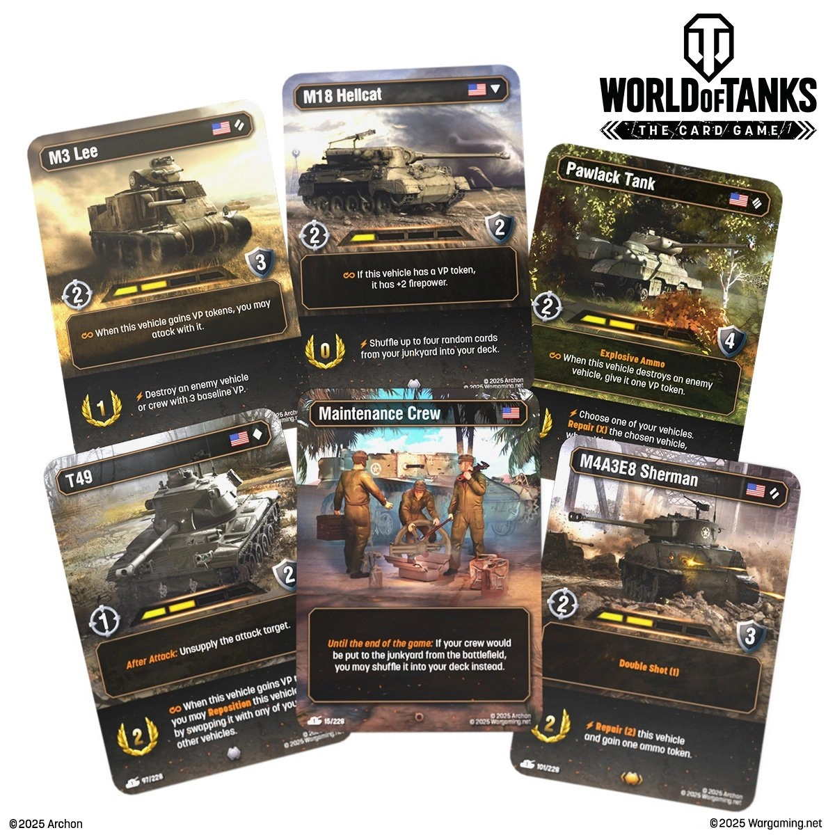 Karty World of Tanks The Card Game