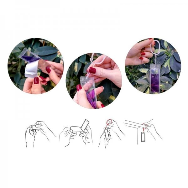 Zawieszka na mole ubraniowe w żelu Lavender Vaco (2 sztuki)