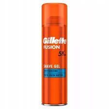 Żel do golenia Gillette Fusion moisturising 200 ml x 3 sztuki