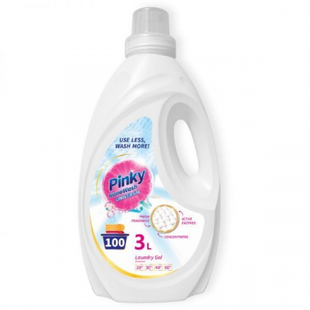 Żel do prania tkanin Pinky NanoWash Universal 3 l (100 prań)