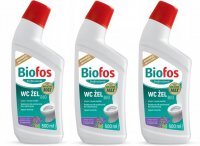 Żel do WC Biofos Professional 500 ml x 3 sztuki