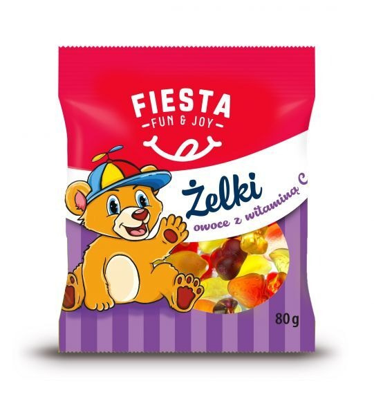 Żelki owoce z witaminą C Fiesta 80 g