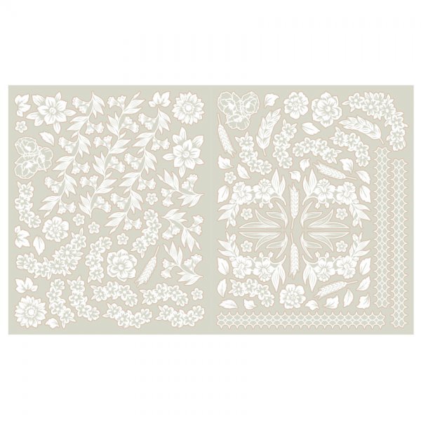 Zestaw barwników z naklejkami na jajka Kraszanki bez igły (25 sztuk)