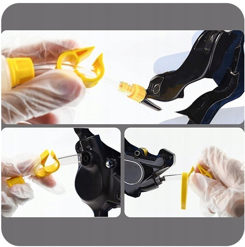 Zestaw do odpowietrzania hamulców rowerowych