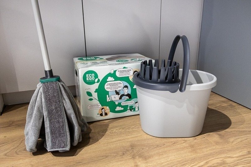 Zestaw do sprzątania mop + wiadro Circular Rubi Eco Ego York