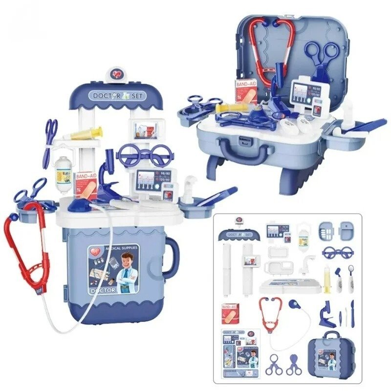 Zestaw małego lekarza - Walizka 3w1