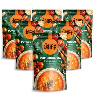 Zupa pomidorowa z kurczakiem i ryżem Jemy Jemy 450 g x 6 sztuk