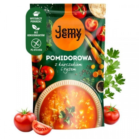 Zupa pomidorowa z kurczakiem i ryżem Jemy Jemy 450 g