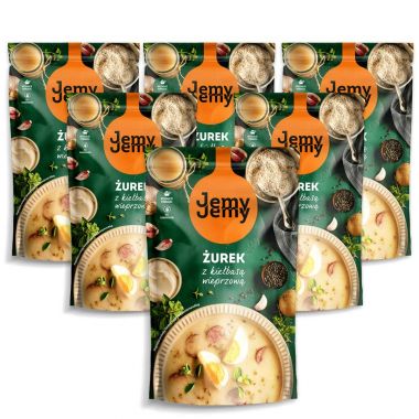 Zupa żurek z kiełbasą wieprzową Jemy Jemy 450 g x 6 sztuk