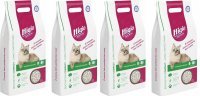 Żwirek dla kota bentonitowy zapach świeżej trawy Higio Compact 5 l x 4 sztuki